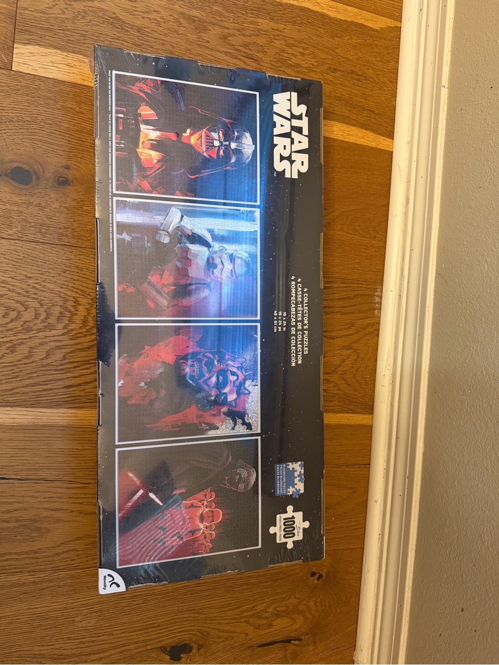 Star Wars 1000-Piece Puzzle Collection – Black, Red, Blue Panels